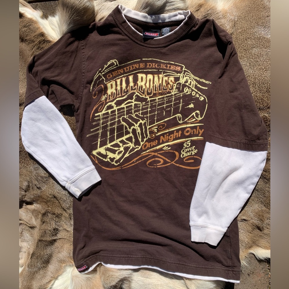 Vintage Dickies Graphic Long Sleeve Shirt